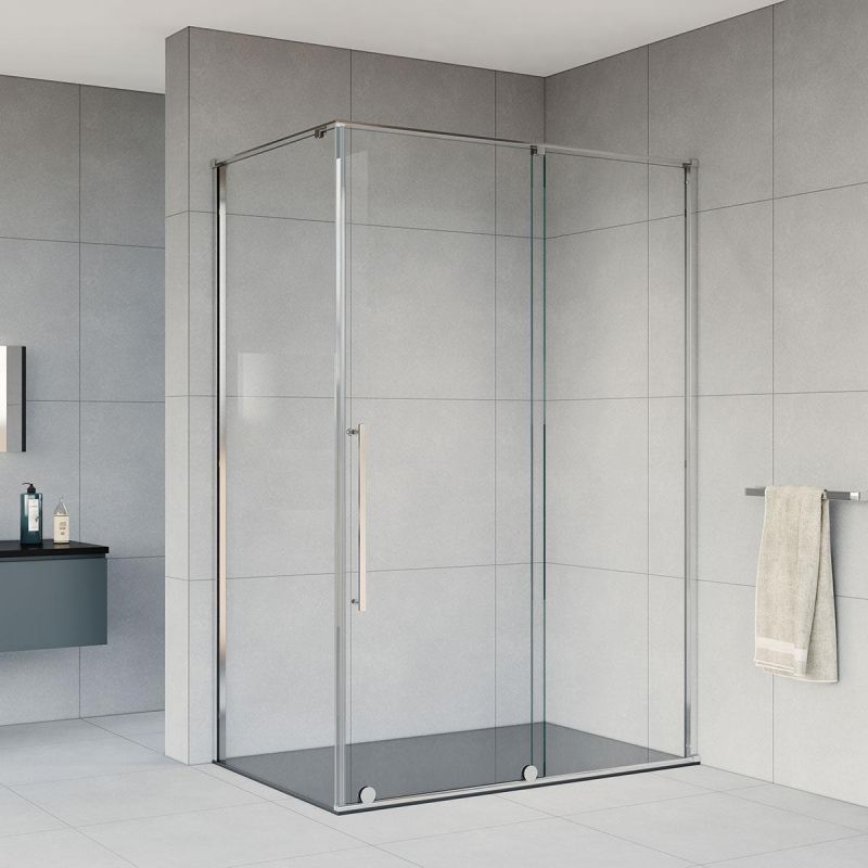Душевой уголок Vincea Arno VSR-1A9015CL 150x90 см, профиль хром, стекло прозрачное фото 1