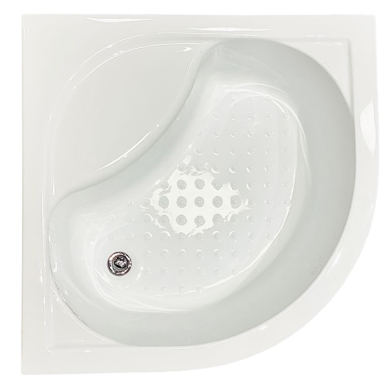 Душевой уголок Royal Bath RB90BK-T-BL, 90х90 см