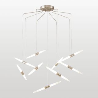 Люстра подвесная Lussole HOPKINS LED 4000К(белый) 48W LSP-7398