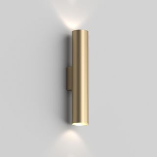 Настенный светильник Denkirs IP20, до 15 Вт, LED, 2xGU10, матовое золото, алюминий DK5022-SG