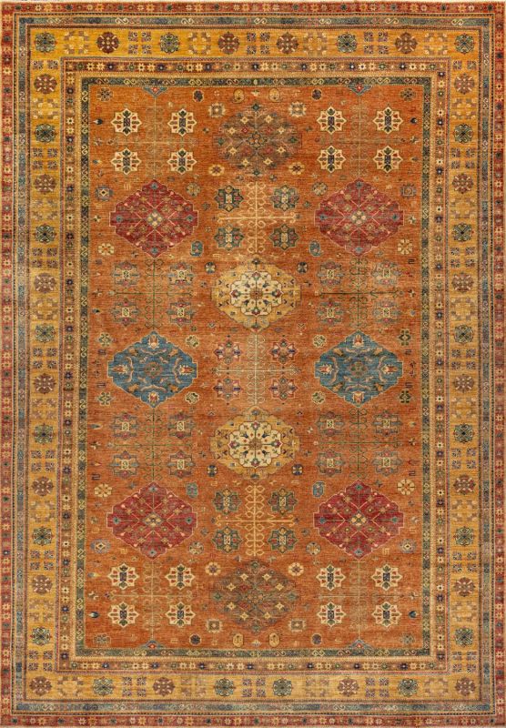 Пакистанский ковер из шерсти Carpet «KAZAK ROYAL» 222560-GLD-GLD 405 x 519 см