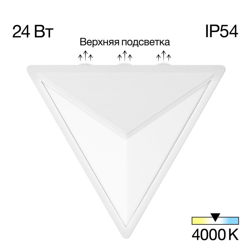 Уличный настенный светильник Citilux DOMUS 24W LED 4000 IP54 фото 2