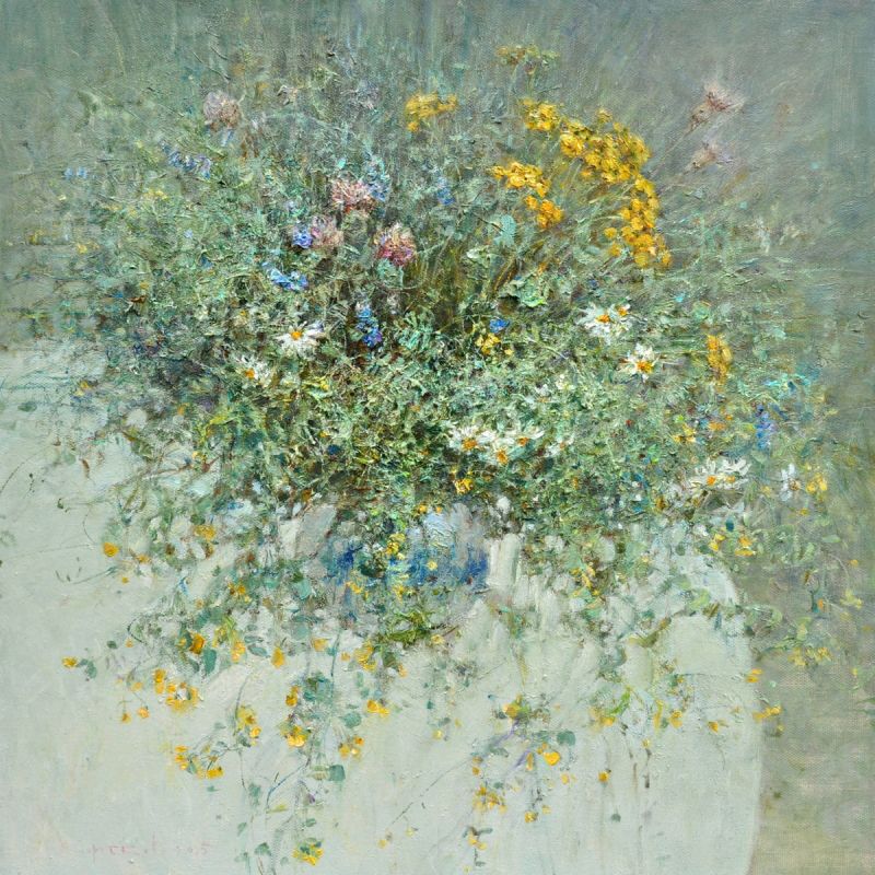Картина "Летние травы" Валентин Коротков