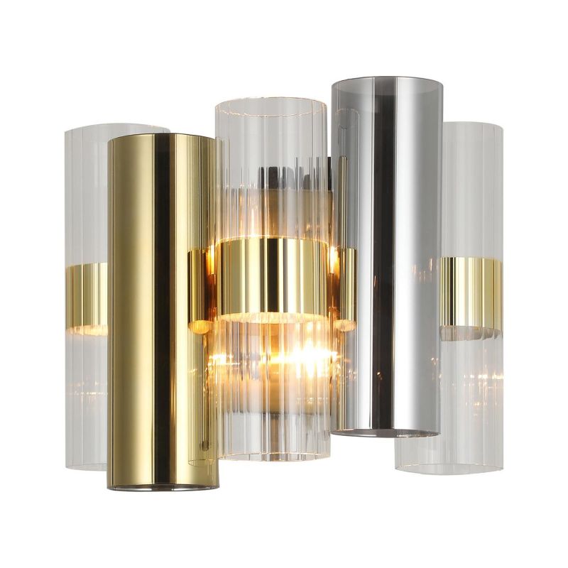 Настенный светильник Favourite Rulla 4477-2W E14 золото, хром
