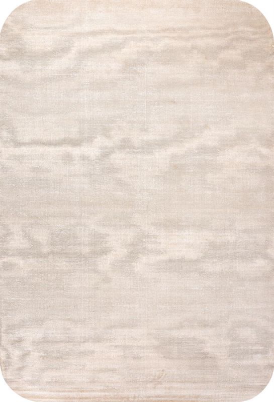 Индийский ковер из шерсти и арт-шёлка Carpet «MURUGAN SHAPE» PLAIN-BGE-AJ12/G145 165 x 233 см