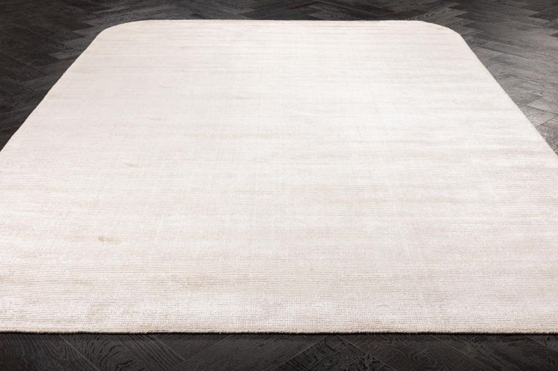 Индийский ковер из шерсти и арт-шёлка Carpet «MURUGAN SHAPE» PLAIN-BGE-AJ12/G145 165 x 233 см