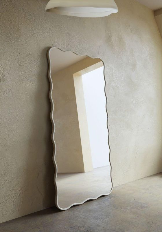 Зеркало Art Mirror в полный рост Fancy XL Silver в раме Smal BD-3148692 фото 4