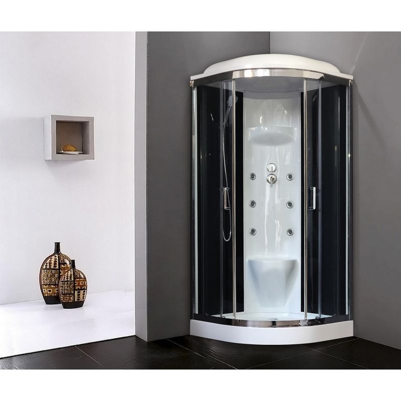 Душевая кабина Royal Bath НК 90x90x217, RB90HK7-BT-CH 90x90