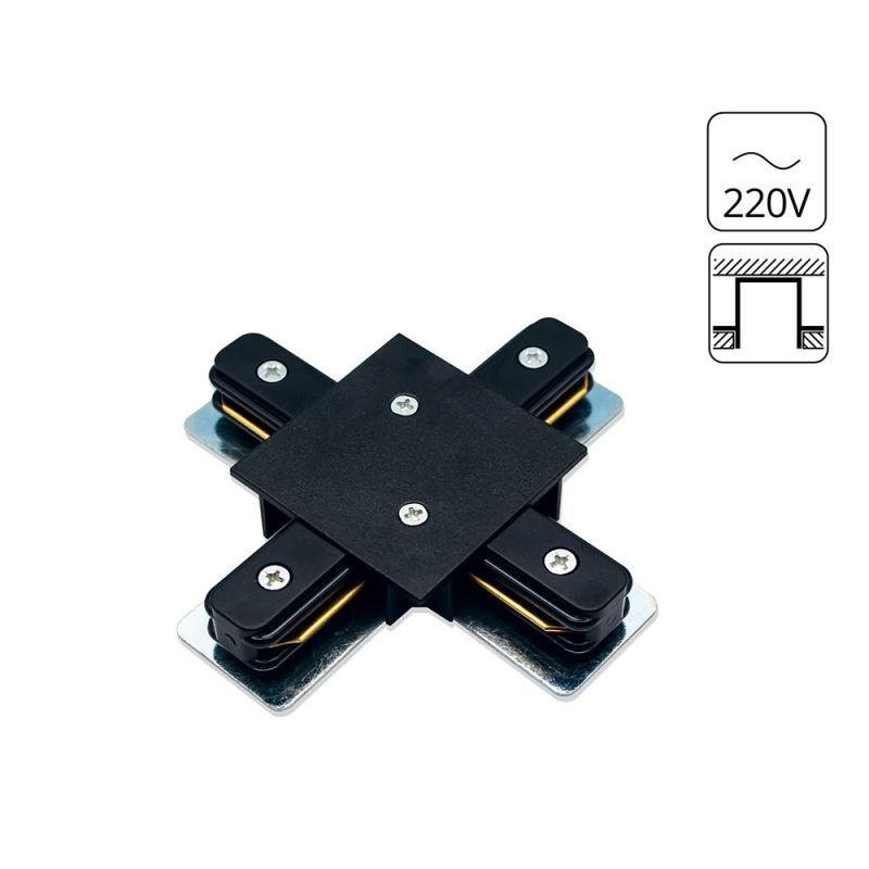 Коннектор для шинопровода Arte Lamp TRACK ACCESSORIES A110106 фото 1