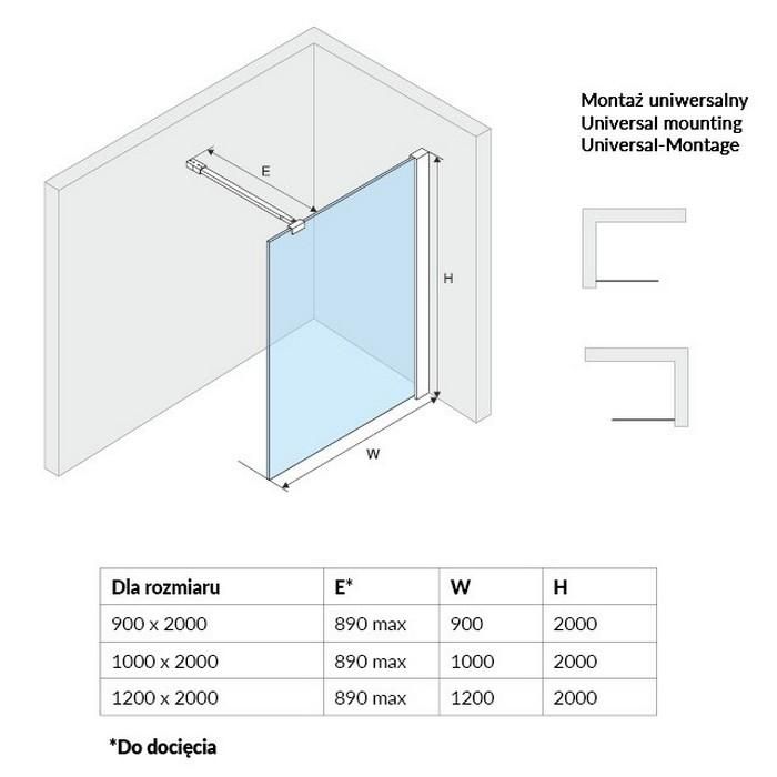 Стенка walk-in Vidoq KAAC.1506.1200.LP 120 см