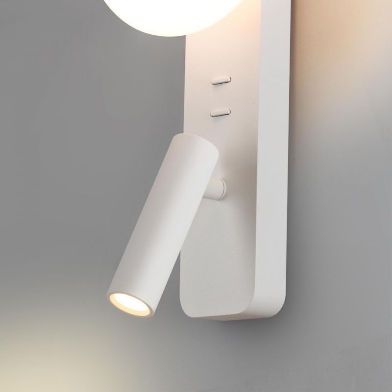 Настенный светильник LED с дополнительной лампой для чтения Odeon Light ALBERGO 7049/5WL фото 4