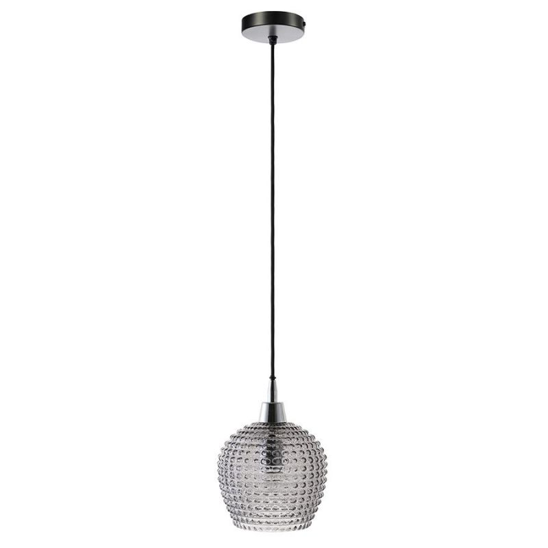 Светильник подвесной Bergenson Bjorn Aurora E27 40Вт серый, BD-3103475 фото 1