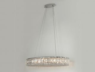 Люстра Clear crystal Newport 8450 G9 60W 8458/S chrome
