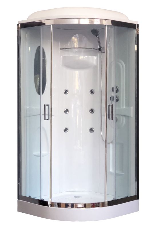 Душевая кабина Royal Bath RB90HK2-T-CH 90x90 фото 1