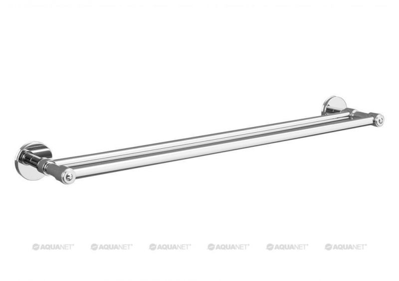 Держатель для полотенец Aquanet 6324D (60 см, двойной) 00202130 фото 1