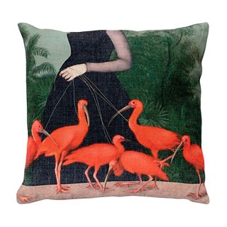 Декоративная подушка Священные ибисы BD-153624