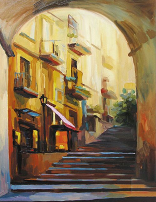 Картина "Неаполь" Виктория Чижова