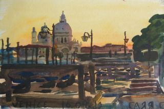 Картина "Венеция, вид на Санта Мария Салюте" Гаянэ Добровольская