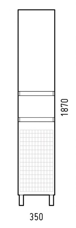 Пенал Corozo Алабама SD-00000677 35 см