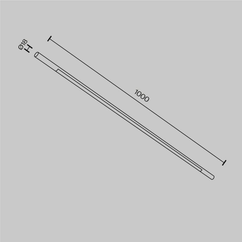 Светильник Maytoni Basis LED 24W C100CL-L1000-24W3-6K-BS фото 7