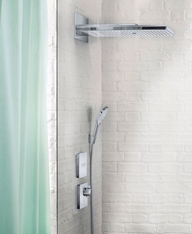 Переключатель потоков Hansgrohe ShowerSelect Trio/Quattro 15764000 на три потребителя