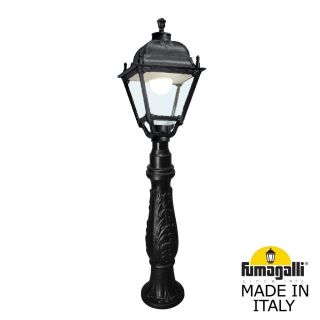 Садовый светильник-столбик FUMAGALLI IAFAET.R/SIMON черный, прозрачный U33.162.000.AXH27