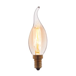 Ретро лампа Эдисона (Свеча на ветру) Loft It Edison Bulb E14 40W 3540-GL