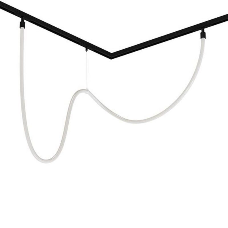 Магнитный трековый светильник Arte Lamp Loop A4910PL-1WH 48В 2,5м Вт Лм 4000K 90+ фото 1