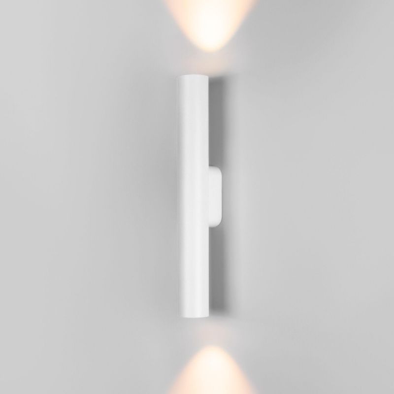 Светильник настенный светодиодный Elektrostandard Langer IP44 40123/LED белый фото 1