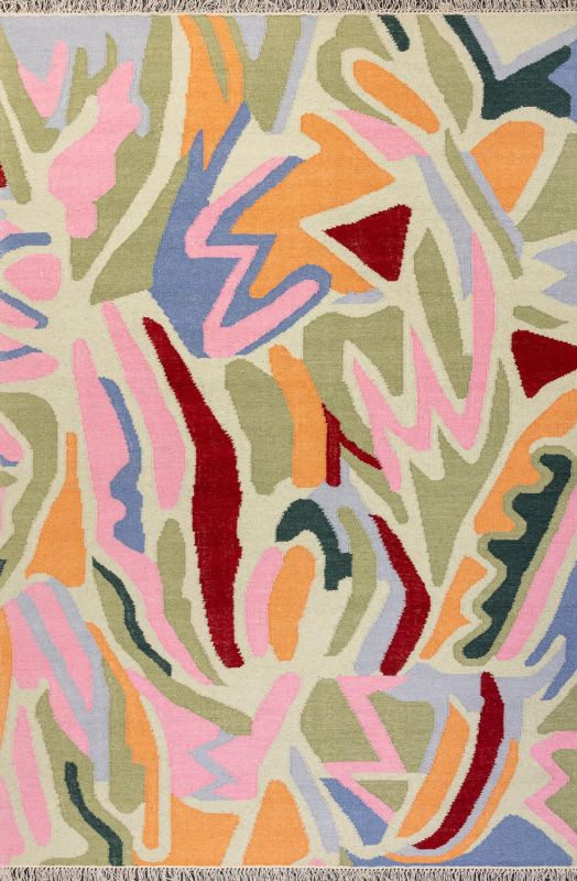 Индийский ковер из шерсти Carpet «KILIM COLORS» JHD-7215 90 x 150 см фото 1