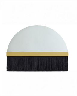 Декоративное зеркало LH Mirror Home “Арья” с чёрной бахрамой BD-3117705