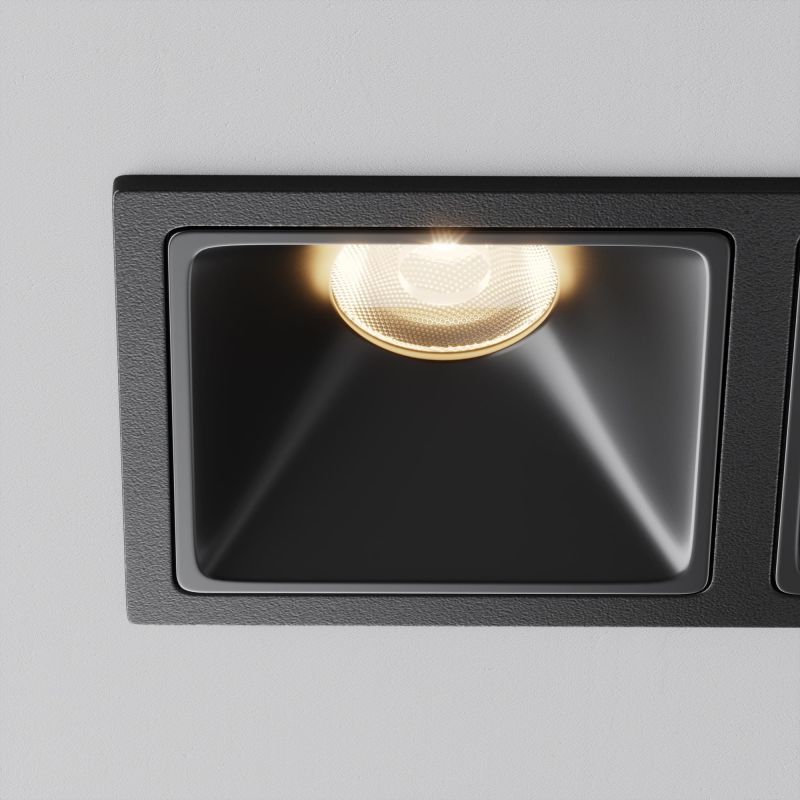Встраиваемый светильник Maytoni Alfa LED 3000К(теплый) 20W DL043-02-10W3K-SQ-B-1 фото 9