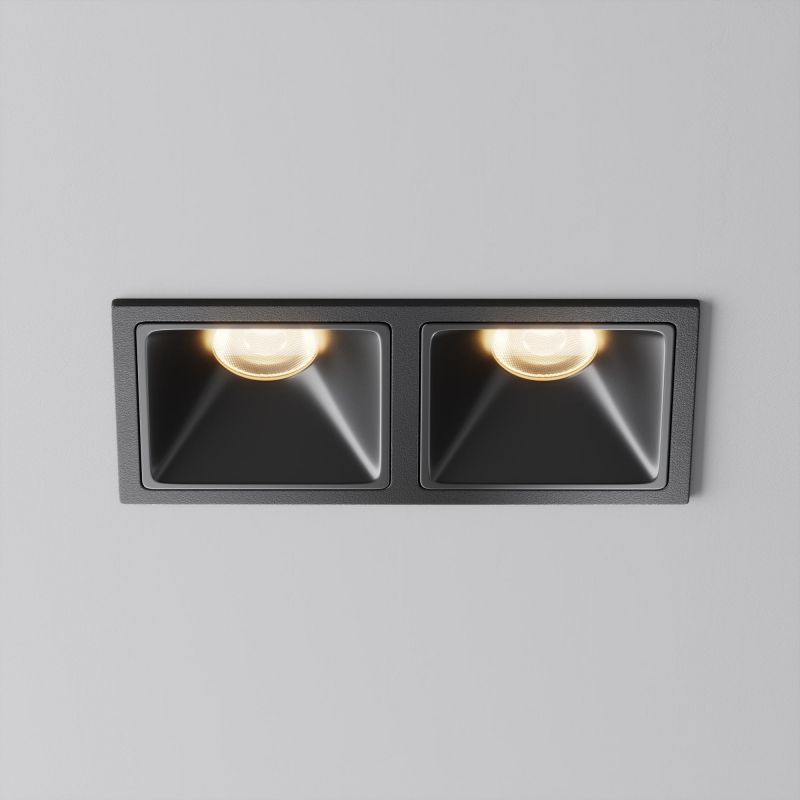 Встраиваемый светильник Maytoni Alfa LED 3000К(теплый) 20W DL043-02-10W3K-SQ-B-1 фото 10