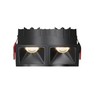 Встраиваемый светильник Maytoni Alfa LED 3000К(теплый) 20W DL043-02-10W3K-SQ-B-1