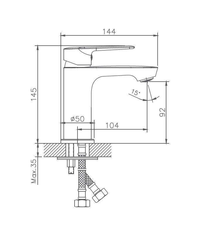 Смеситель Haiba HB563 HB10563 фото 2