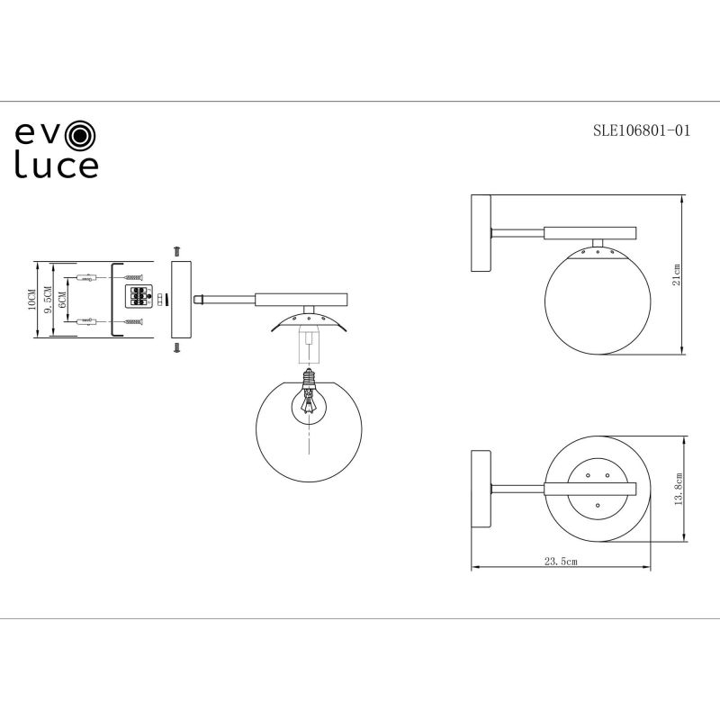 Бра EVOLUCE SONCO SLE106801-01