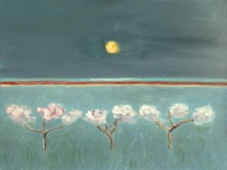 Картина "И ночью персики цветут" Анатолий Дымант