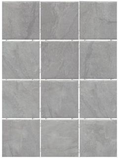 Kerama Marazzi 1299H Дегре серый, полотно 29,8х39,8 из 12 частей 9,8х9,8х7