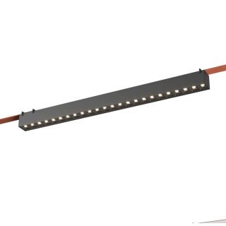 Светильник трековый ST Luce Band ST455.436.24, черный, LED 1*24W 3000K 1 778Lm Ra90 24/40 IP20 L642xW40xH45 48V