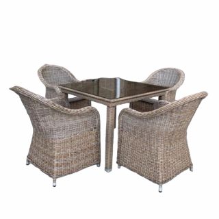 Комплект мебели Afina T257B/Y490 Beige (4+1)