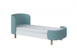 Кровать Ellipsefurniture KIDI Soft для детей от 3 до 7 лет (бирюзовый) KD040108010198