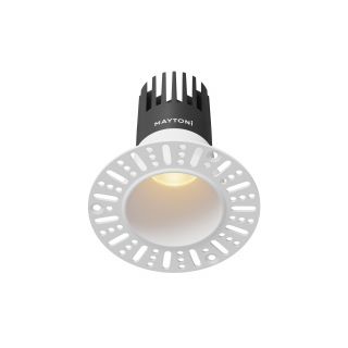 Встраиваемый светильник Maytoni Dip LED 2700К(теплый) 10W DL120-10W-2.7K-TRS-W