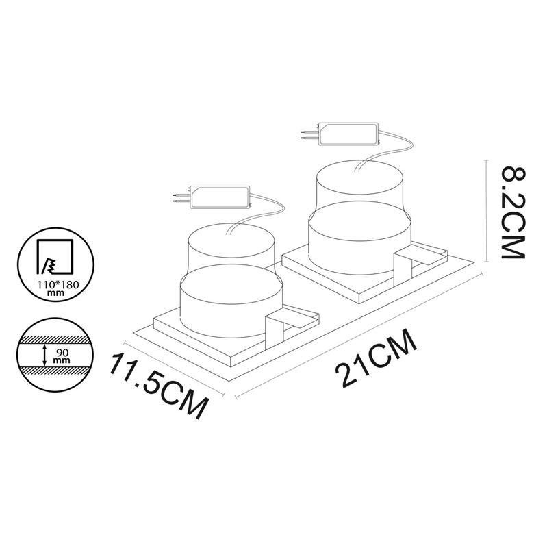 Уличный светильник Arte Lamp Privato A7007PL-2BK