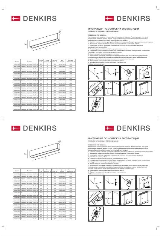 Подвесной светильник Denkirs DK9000 DK9303-BK