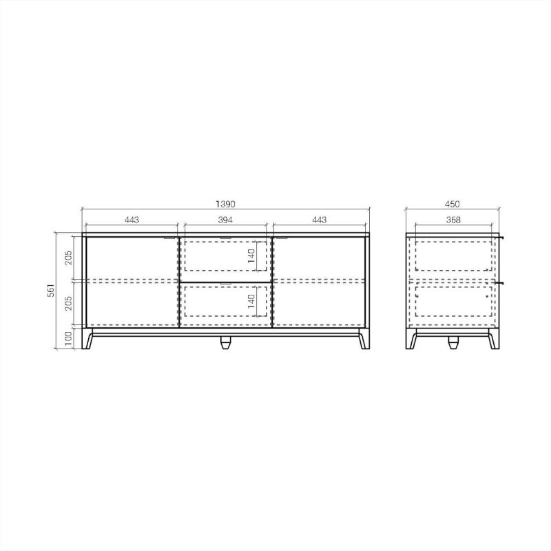 Тумба под ТВ The IDEA Case BD-1964918