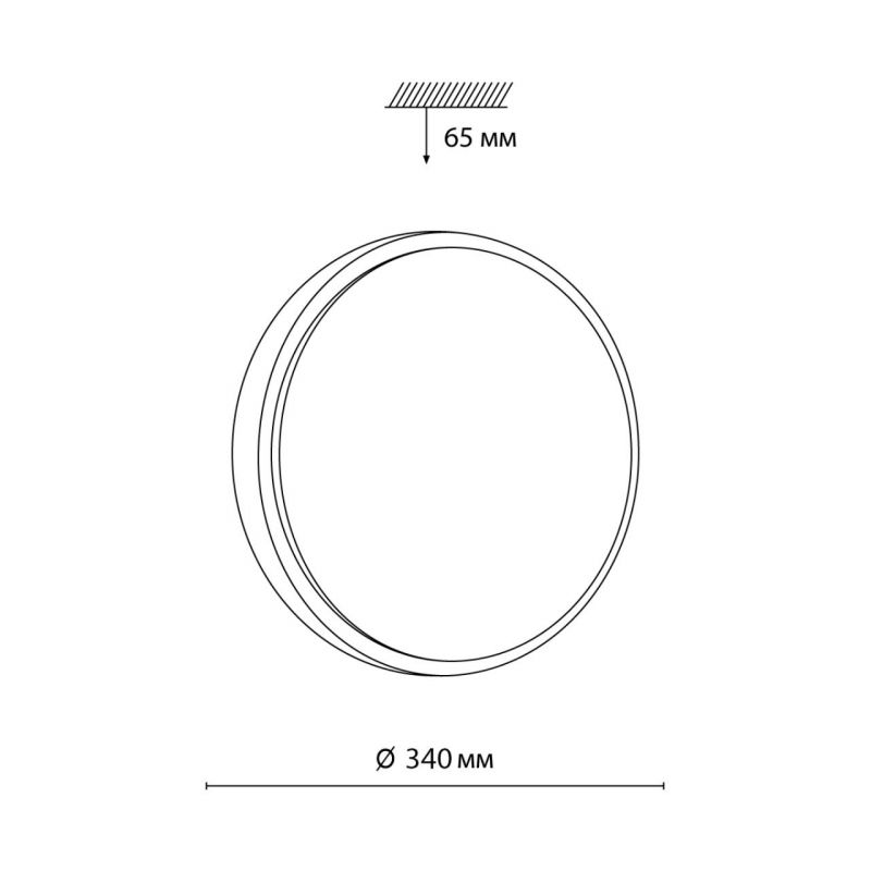 Настенно-потолочный светильник Sonex LOSTA PALE LED 30W 4000K IP43 7607/CL фото 2