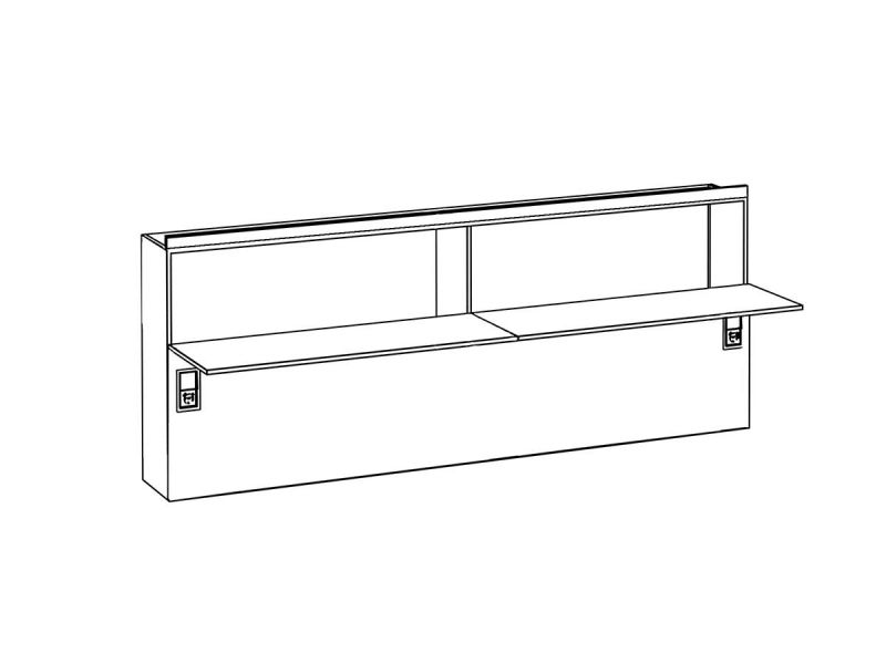 Композиция мебели ОГОГО Обстановочка Modus 40, белый, BD-3065770 фото 4