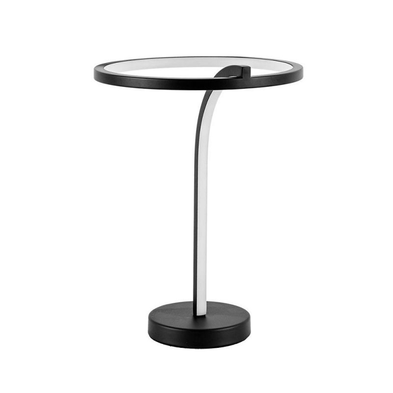 Декоративная настольная лампа Arte Lamp ENIGMA 16W LED 4000K A2974LT-16BK фото 1