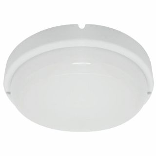 Светильник светодиодный стационарный с датчиком освещенности Feron 12W 960Lm 6500K IP65, белый AL3015 51657