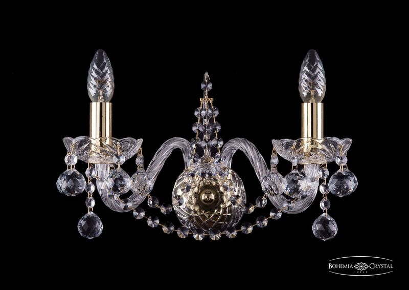 Бра Bohemia Ivele Crystal 1411B/2/160 G